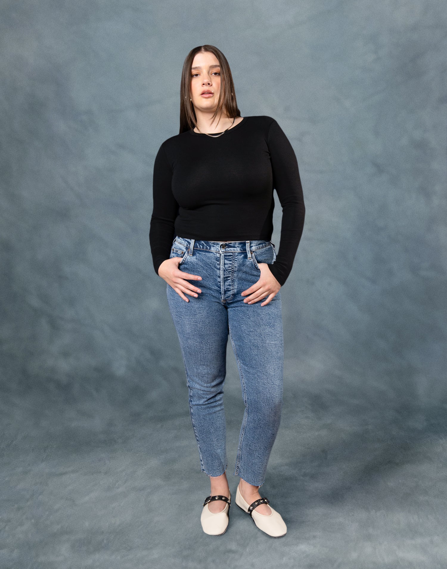JEANS EMILY COUPE AJUSTÉE / VOGUE