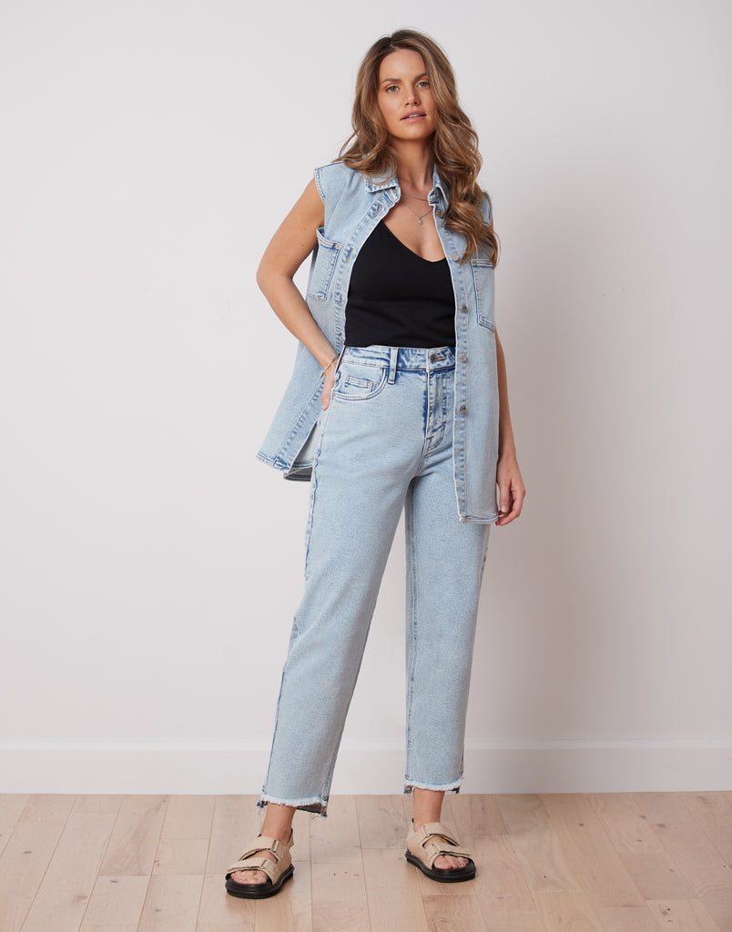 JEANS CHLOÉ COUPE DROITE / BETTY