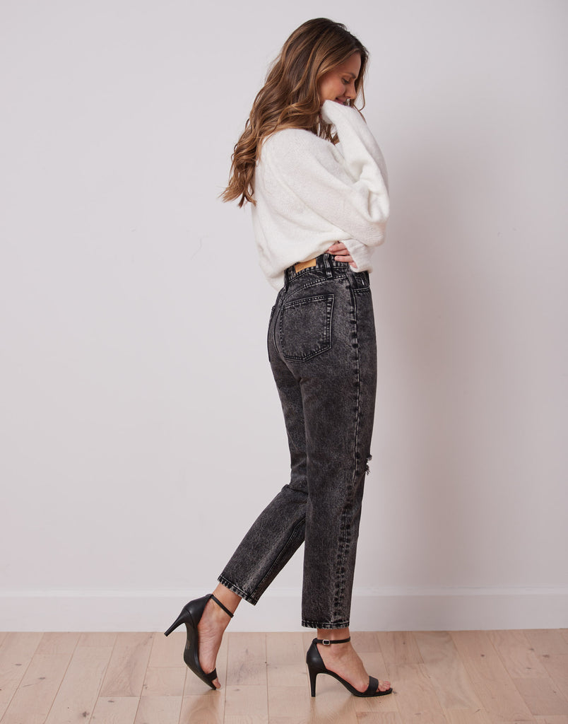 JEANS MALIA COUPE DÉCONTRACTÉE / CHRISSY / 100% COTON