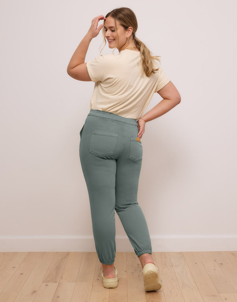 JOGGING EN DENIM EXTENSIBLE MALIA / LAUREL WREATH