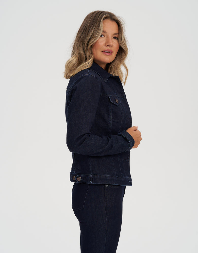 VESTE CLASSIQUE EN DENIM / RINSE INDIGO