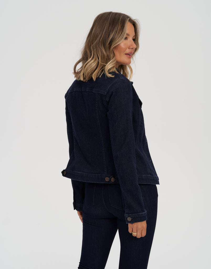 VESTE CLASSIQUE EN DENIM / RINSE INDIGO