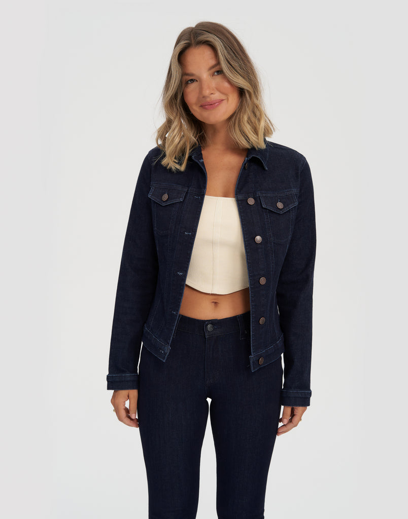 VESTE CLASSIQUE EN DENIM / RINSE INDIGO