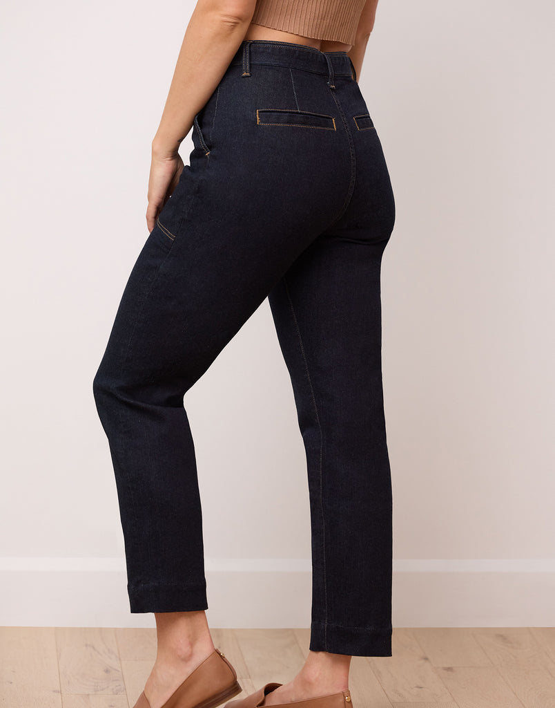 JEANS MALIA COUPE DÉCONTRACTÉE / DEEP INDIGO