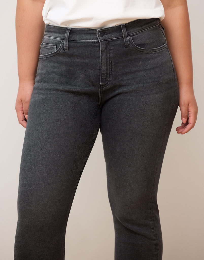 JEANS EMILY COUPE AJUSTÉE / GRAPHITE