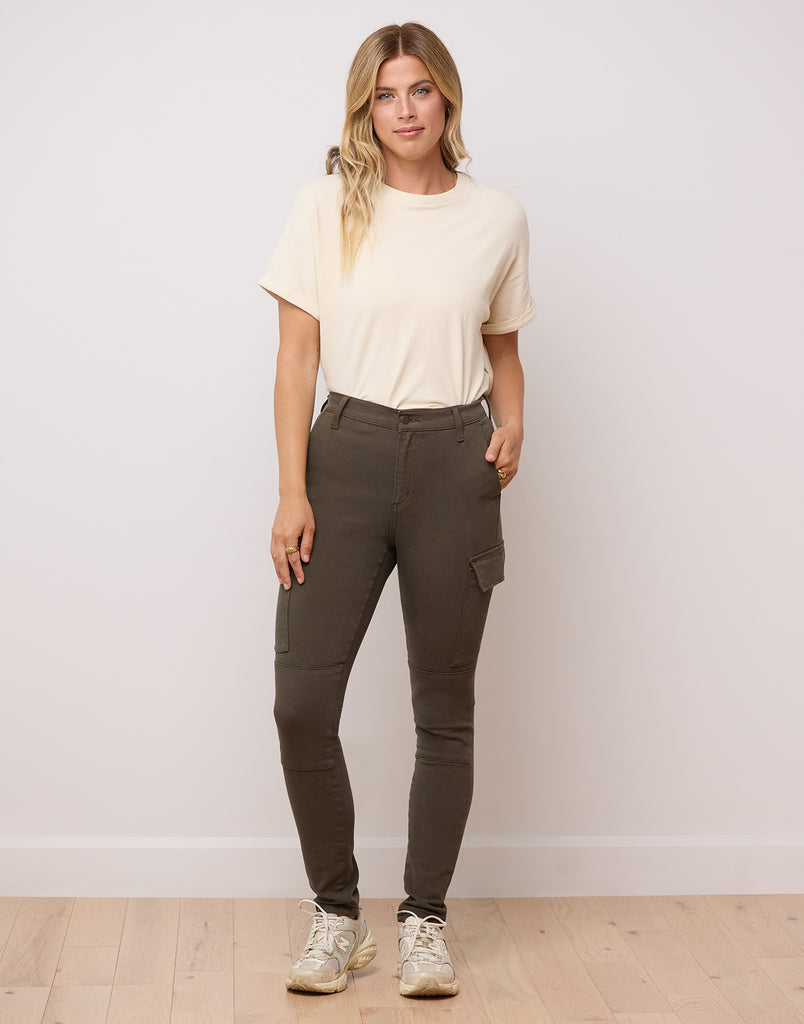 JEANS RACHEL COUPE ÉTROITE / FOREST