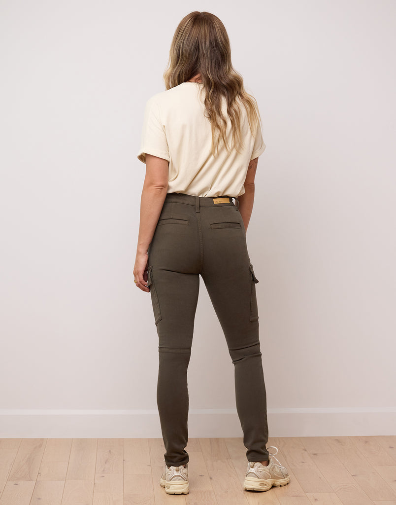 JEANS RACHEL COUPE ÉTROITE / FOREST