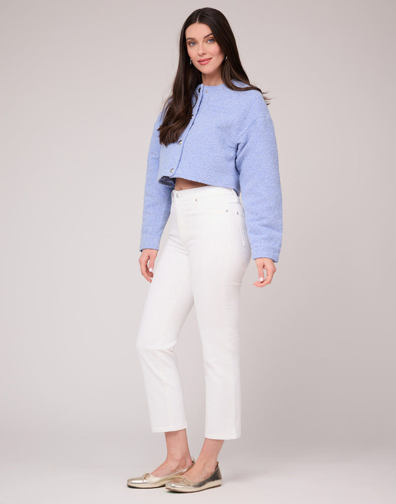JEANS CHLOÉ COUPE DROITE / WHITE SHELL