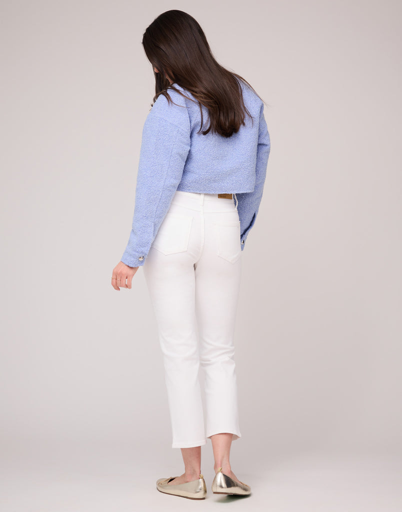 JEANS CHLOÉ COUPE DROITE / WHITE SHELL