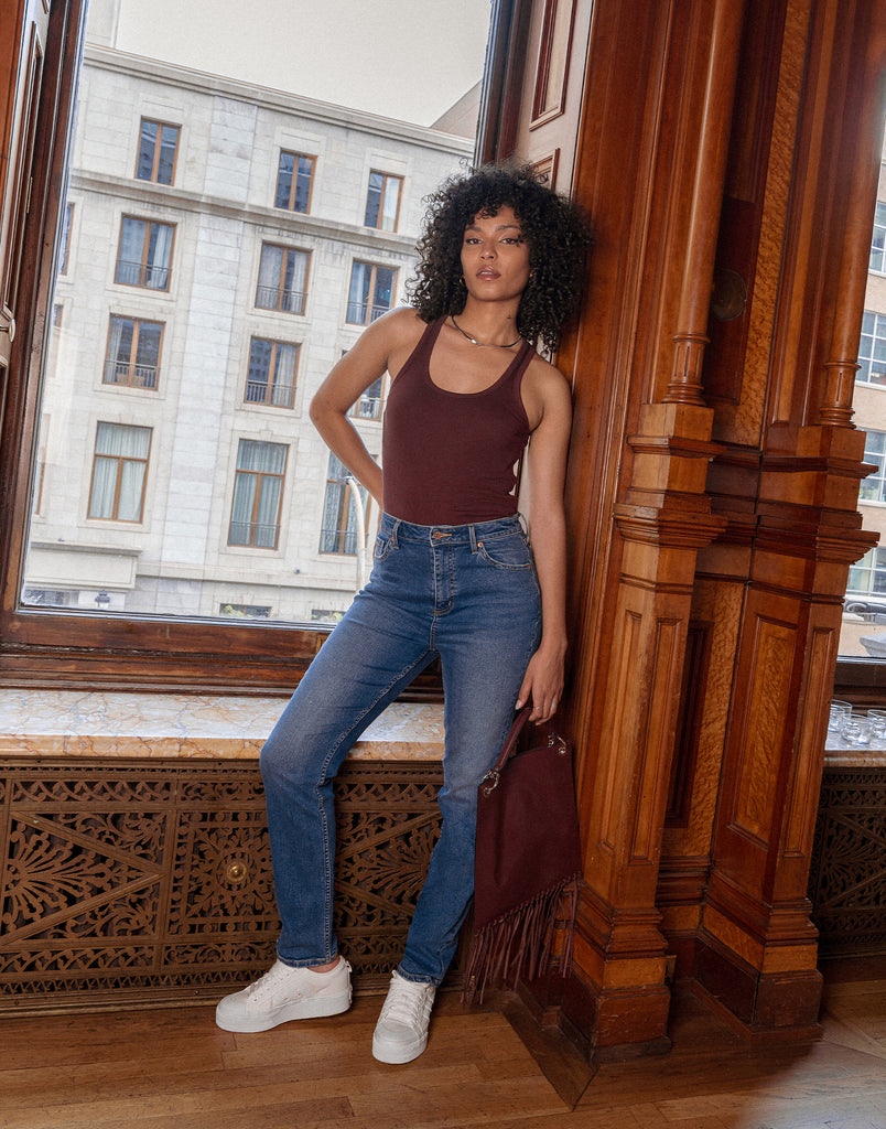 JEANS EMILY COUPE AJUSTÉE / DENIM BLUE
