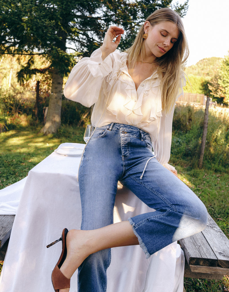 JEANS CHLOÉ COUPE DROITE / BRUNNERA