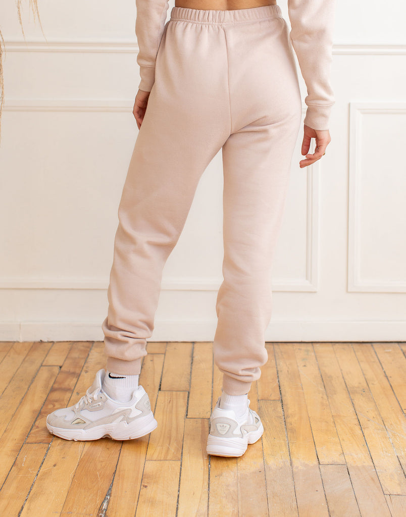 PANTALON DE JOGGING / BEIGE ROSÉ