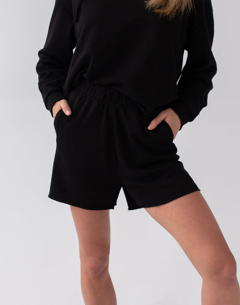 SHORT DÉCONTRACTÉ LÉGER / NOIR
