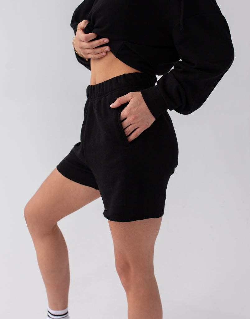 SHORT DÉCONTRACTÉ LÉGER / NOIR