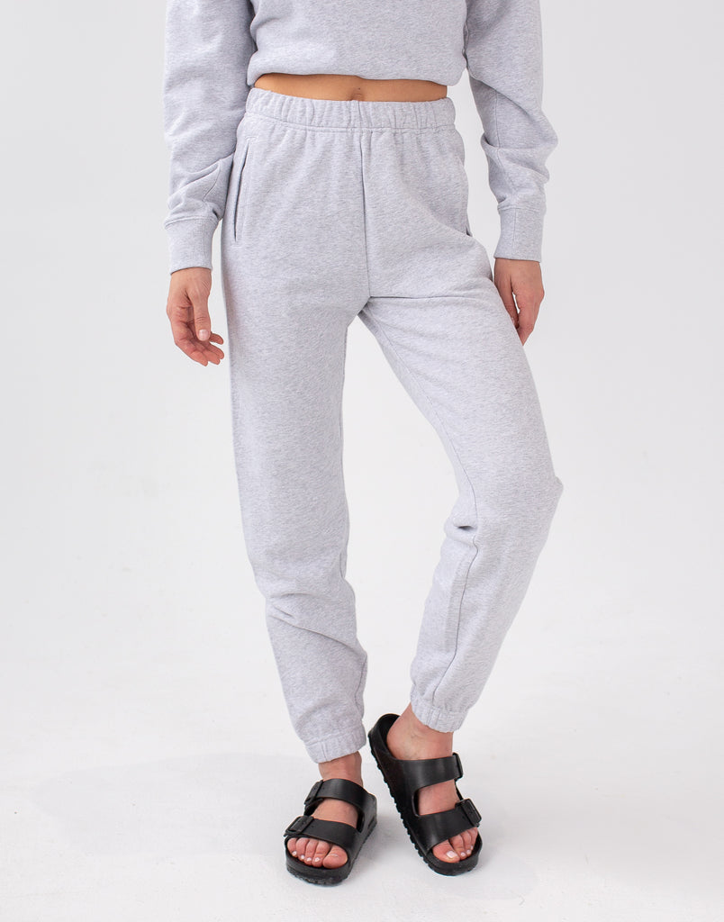 PANTALON DE JOGGING LÉGER / GRIS PÂLE