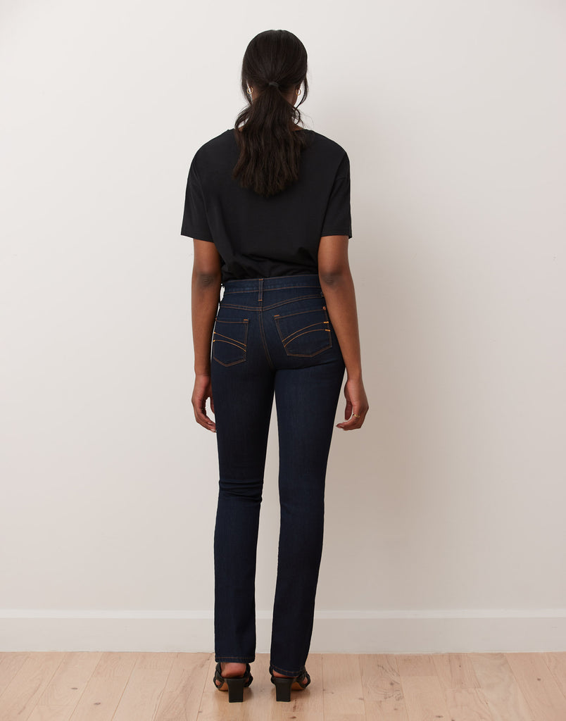 JEANS CHLOE COUPE DROITE / RINSE INDIGO