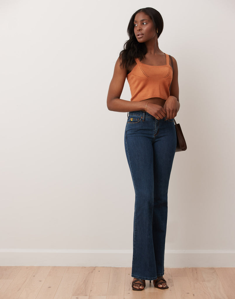 JEANS ALEX COUPE ÉVASÉE / BLEU CLASSIQUE