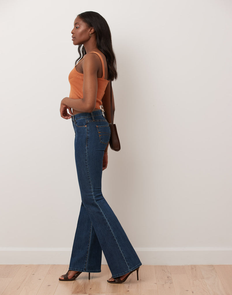 JEANS ALEX COUPE ÉVASÉE / BLEU CLASSIQUE