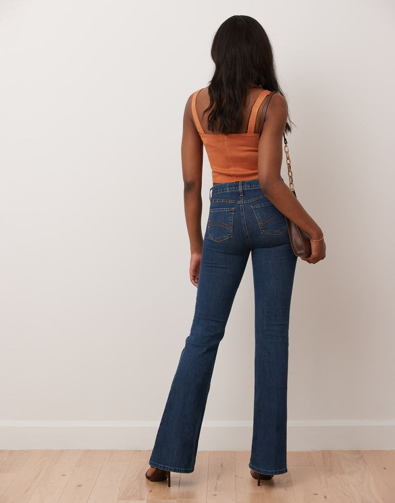 JEANS ALEX COUPE ÉVASÉE / BLEU CLASSIQUE