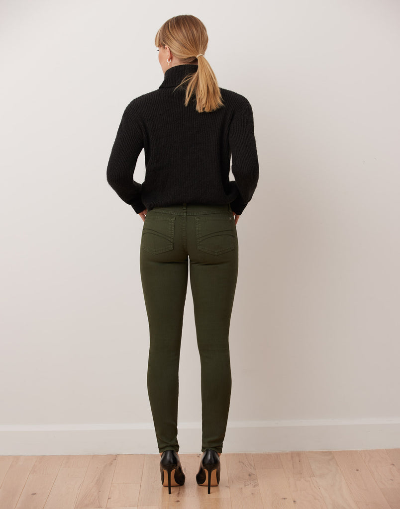 JEANS RACHEL COUPE ÉTROITE  / EVER GREEN