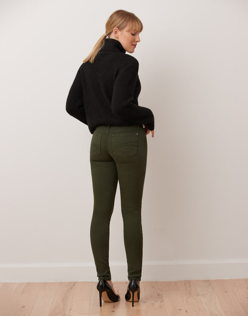 JEANS RACHEL COUPE ÉTROITE  / EVER GREEN