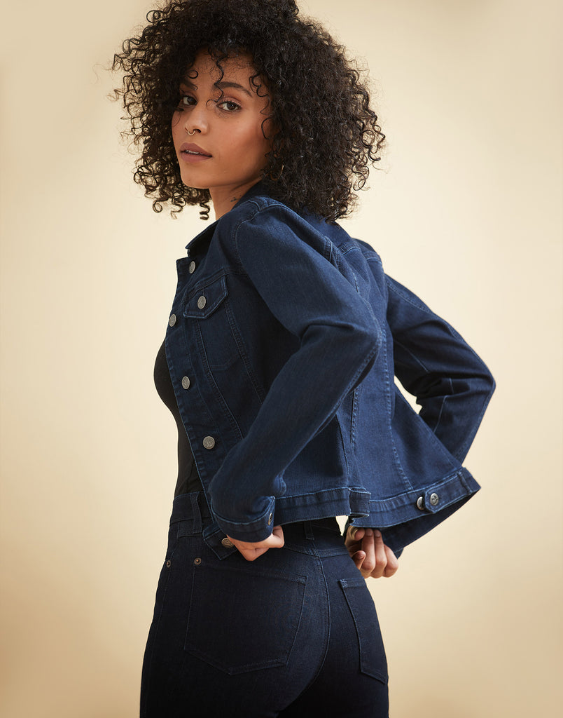 VESTE CLASSIQUE EN DENIM / Rinse Indigo