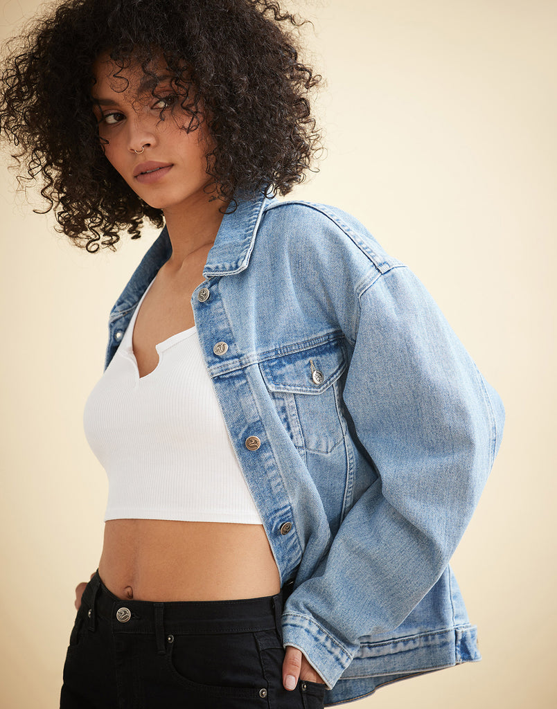 VESTE OVERSIZE EN DENIM  / Jude