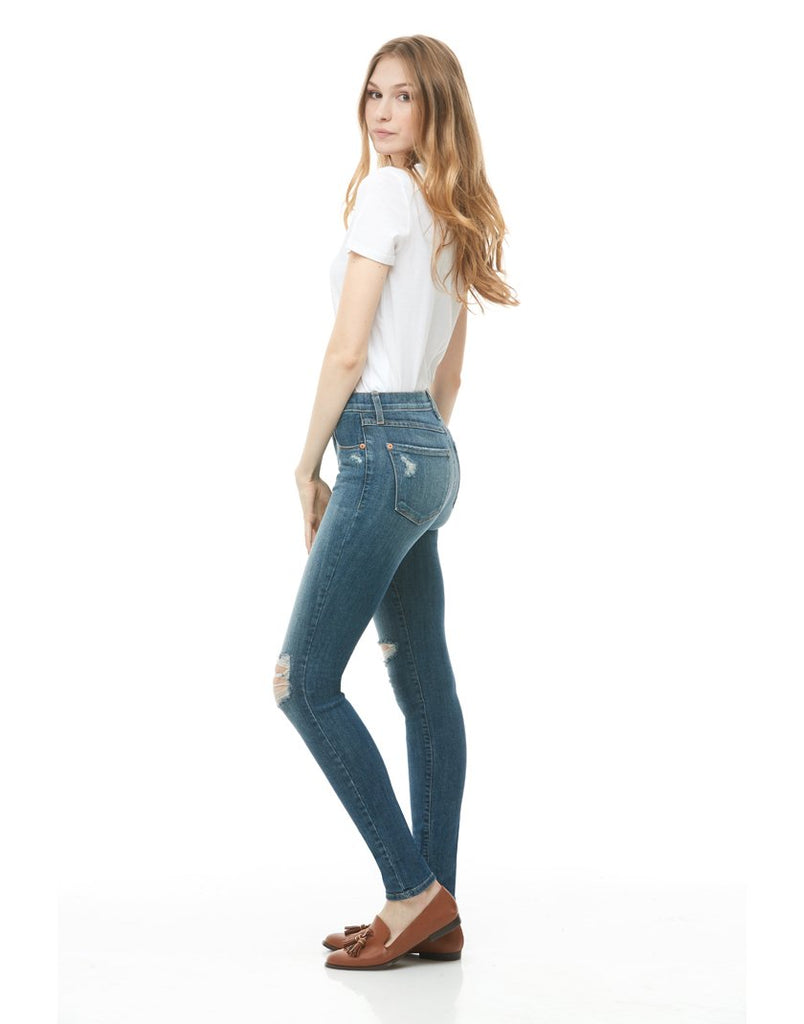 Jeans Rachel Coupe Étroite Taille Haute Malibu Beach Yoga Jeans