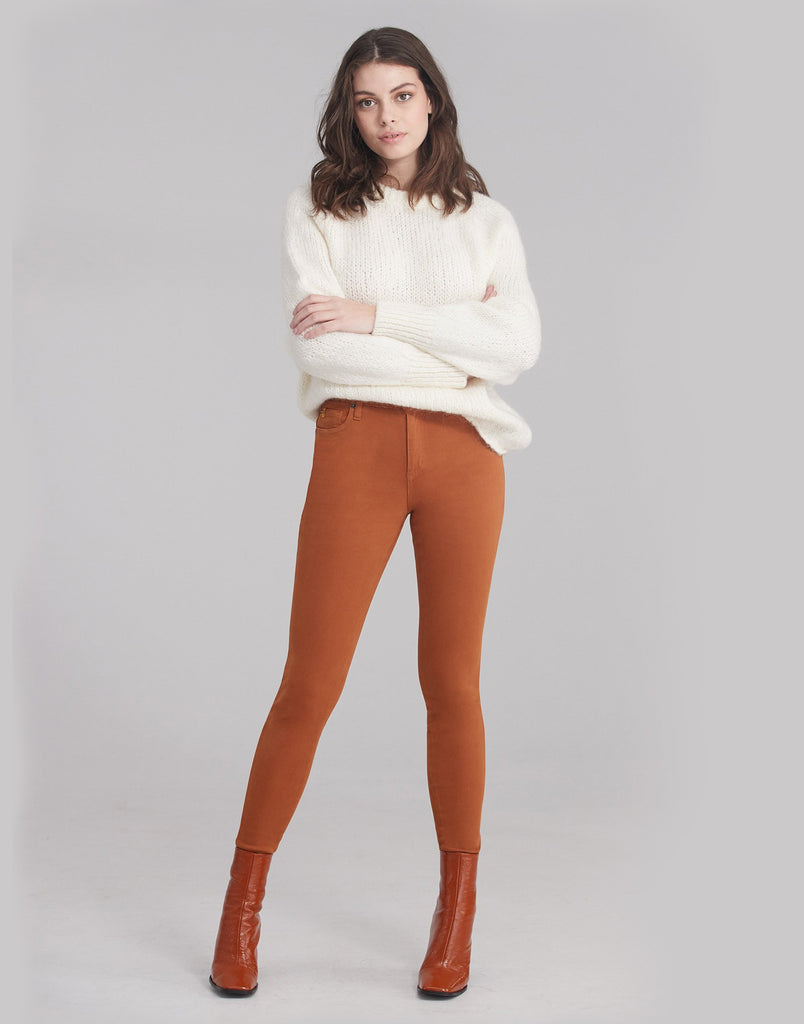 Jeans Rachel Coupe Étroite Glazed Ginger Yoga Jeans