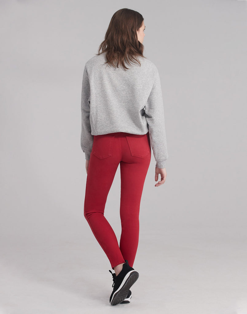 Jeans Rachel Coupe Étroite Red Lip Yoga Jeans