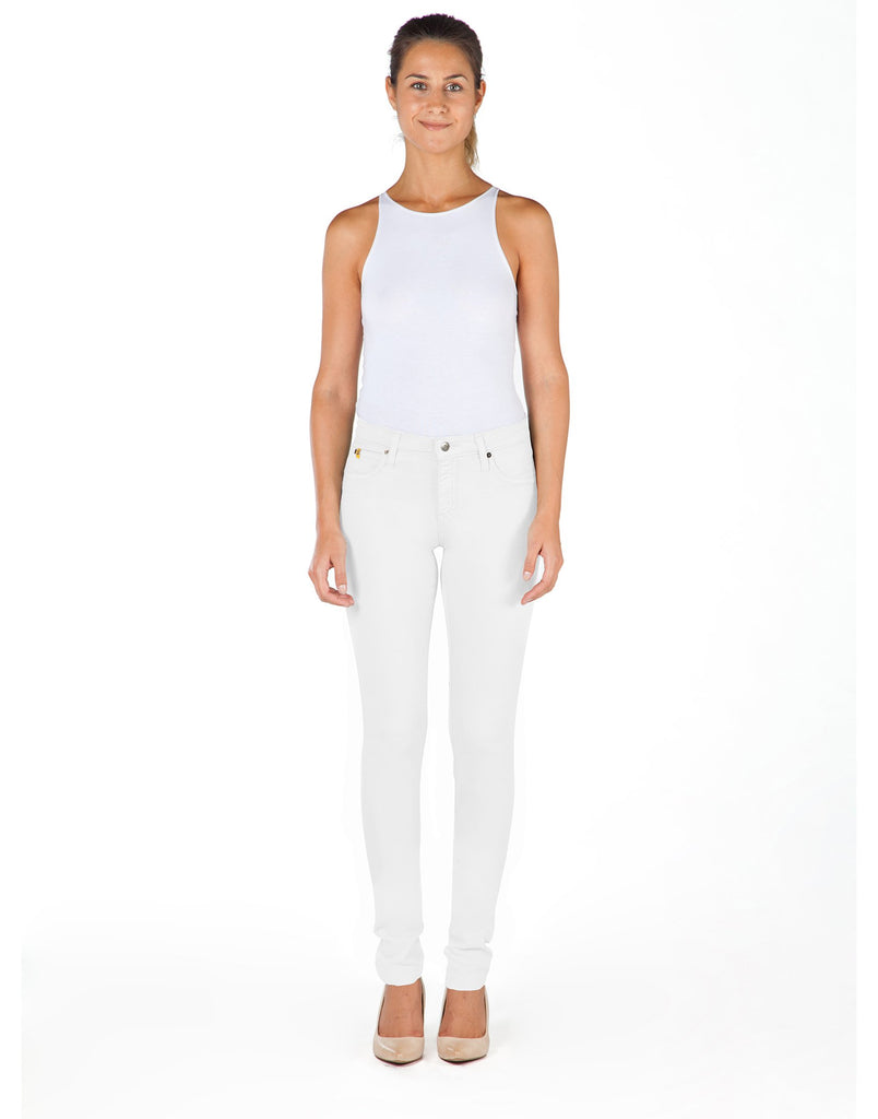 Jeans Rachel Coupe Étroite White Yoga Jeans