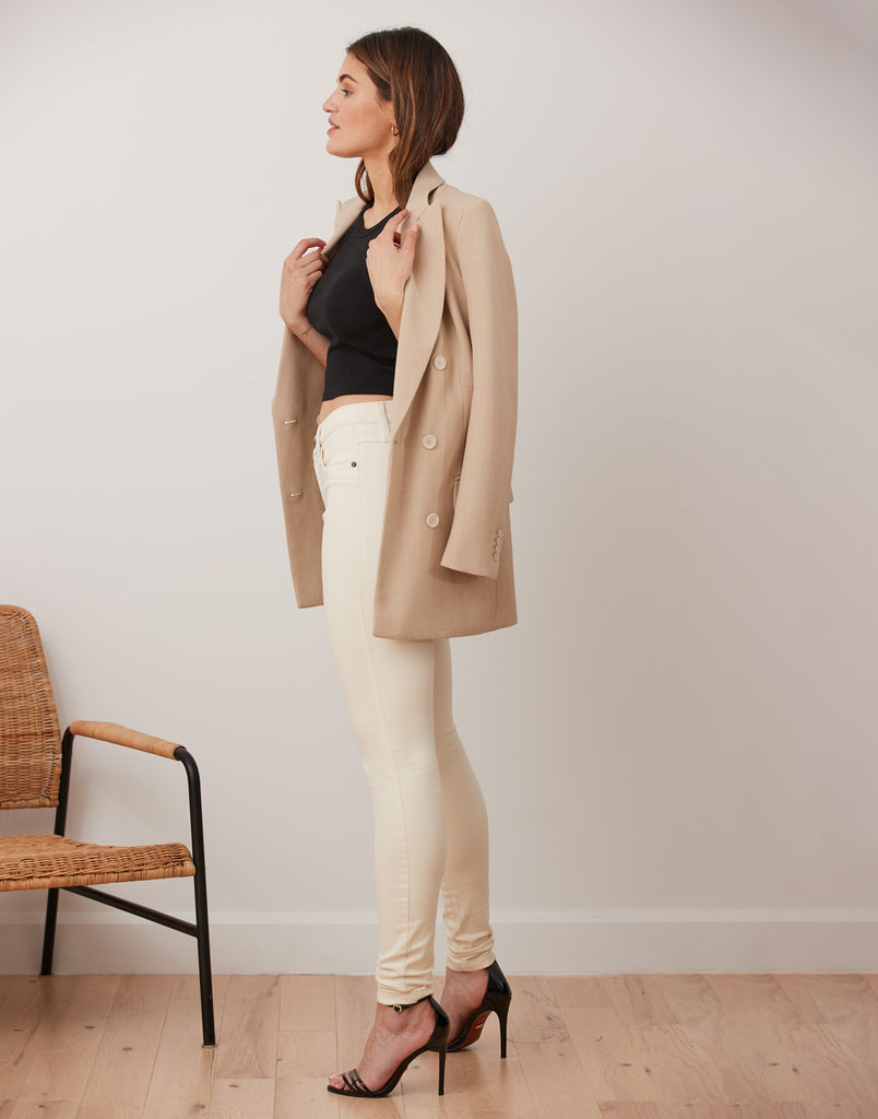 Jeans Rachel Coupe Étroite Winter White Yoga Jeans