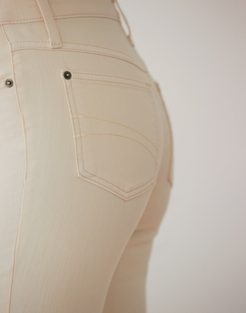 Jeans Rachel Coupe Étroite Winter White Yoga Jeans