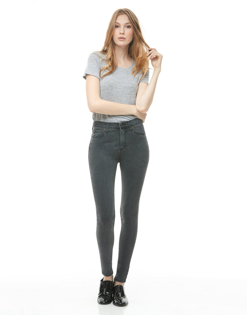 Jeans Rachel Coupe Étroite Taille Haute Marble Yoga Jeans